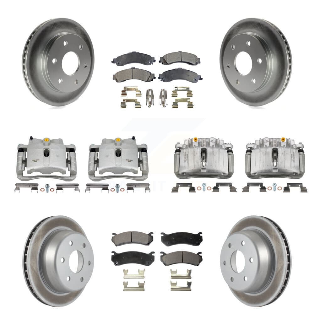 Transit Auto - KCG-100864P - Front and Rear Disc Brake Kits image 1