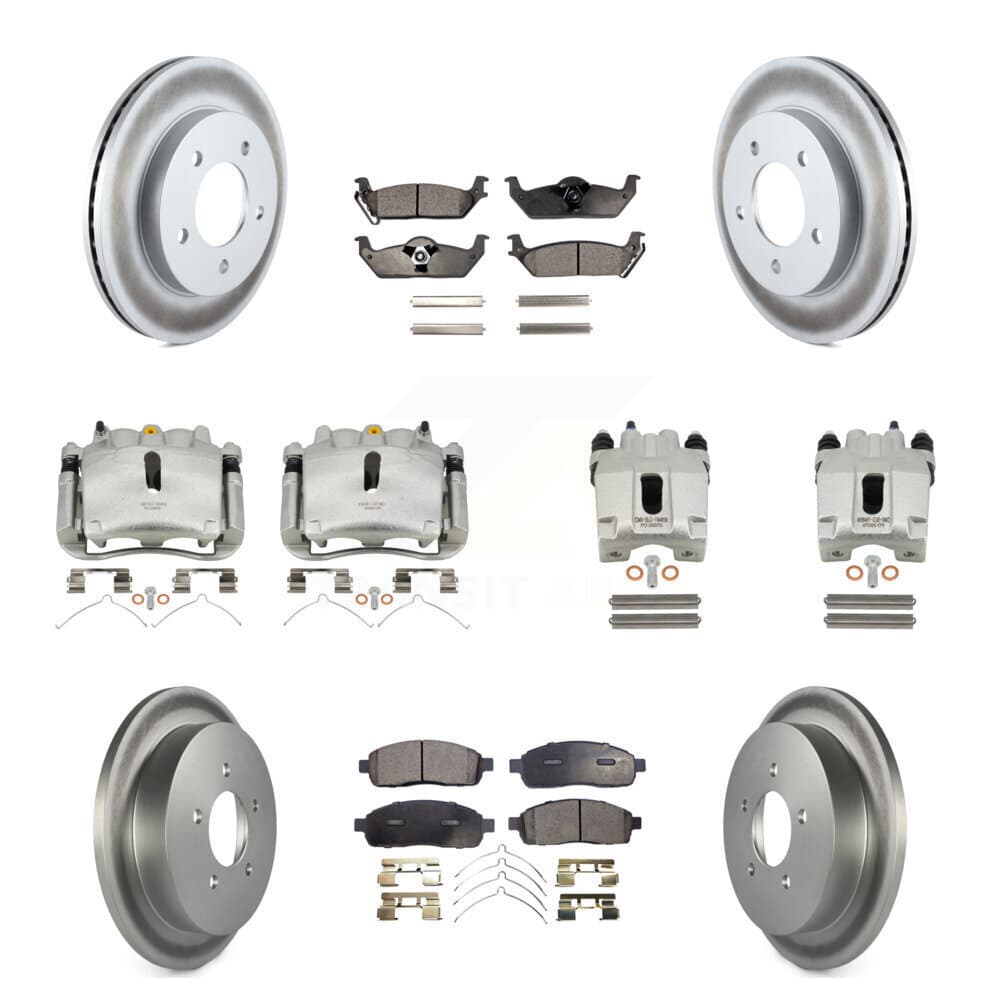 Transit Auto - KCG-100865P - Front and Rear Disc Brake Kits image 1
