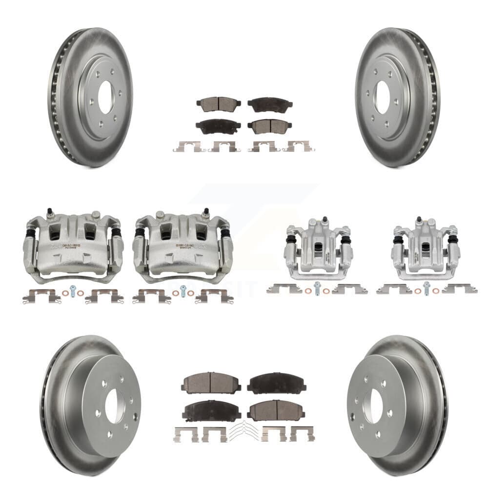 Transit Auto - KCG-100866T - Front and Rear Disc Brake Kits image 1