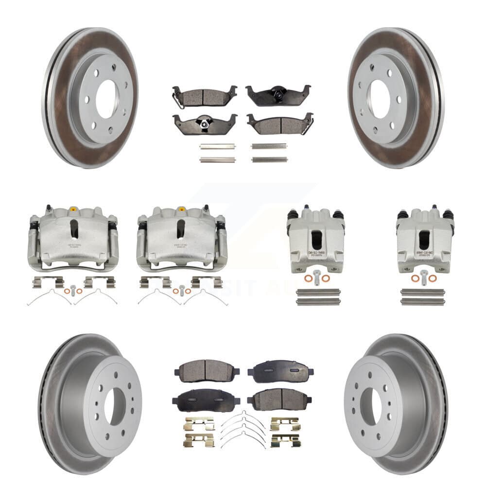 Transit Auto - KCG-100867P - Front and Rear Disc Brake Kits image 1