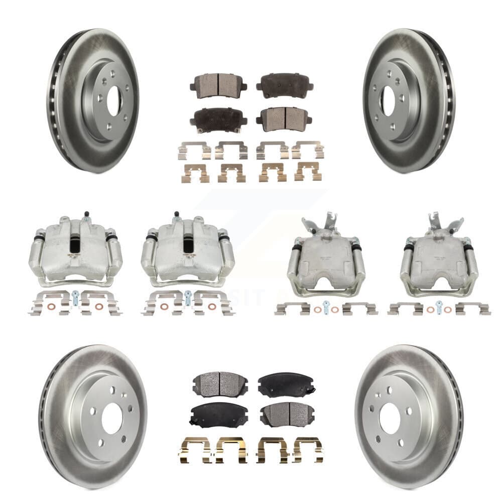 Transit Auto - KCG-100871P - Front and Rear Disc Brake Kits image 1
