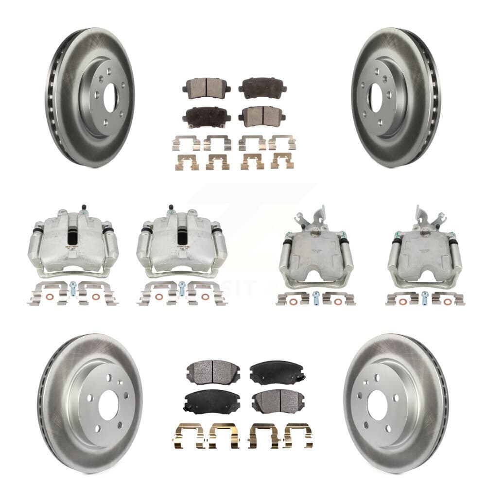 Transit Auto - KCG-100875T - Front and Rear Disc Brake Kits image 1
