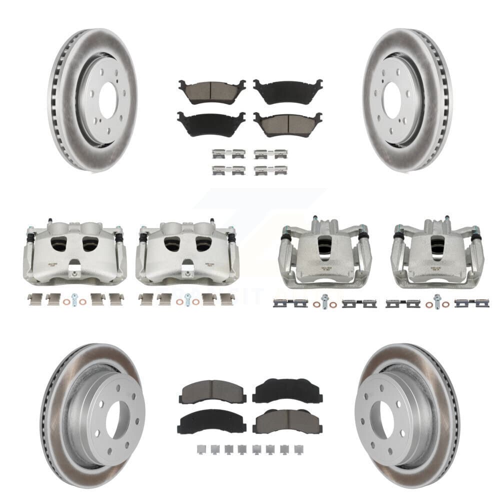Transit Auto - KCG-100876C - Front and Rear Disc Brake Kits image 1