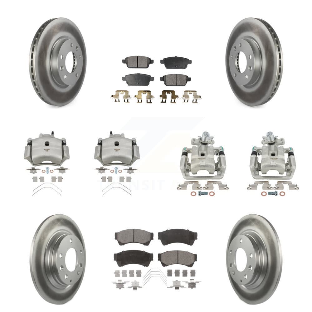 Transit Auto - KCG-100876P - Front and Rear Disc Brake Kits image 1