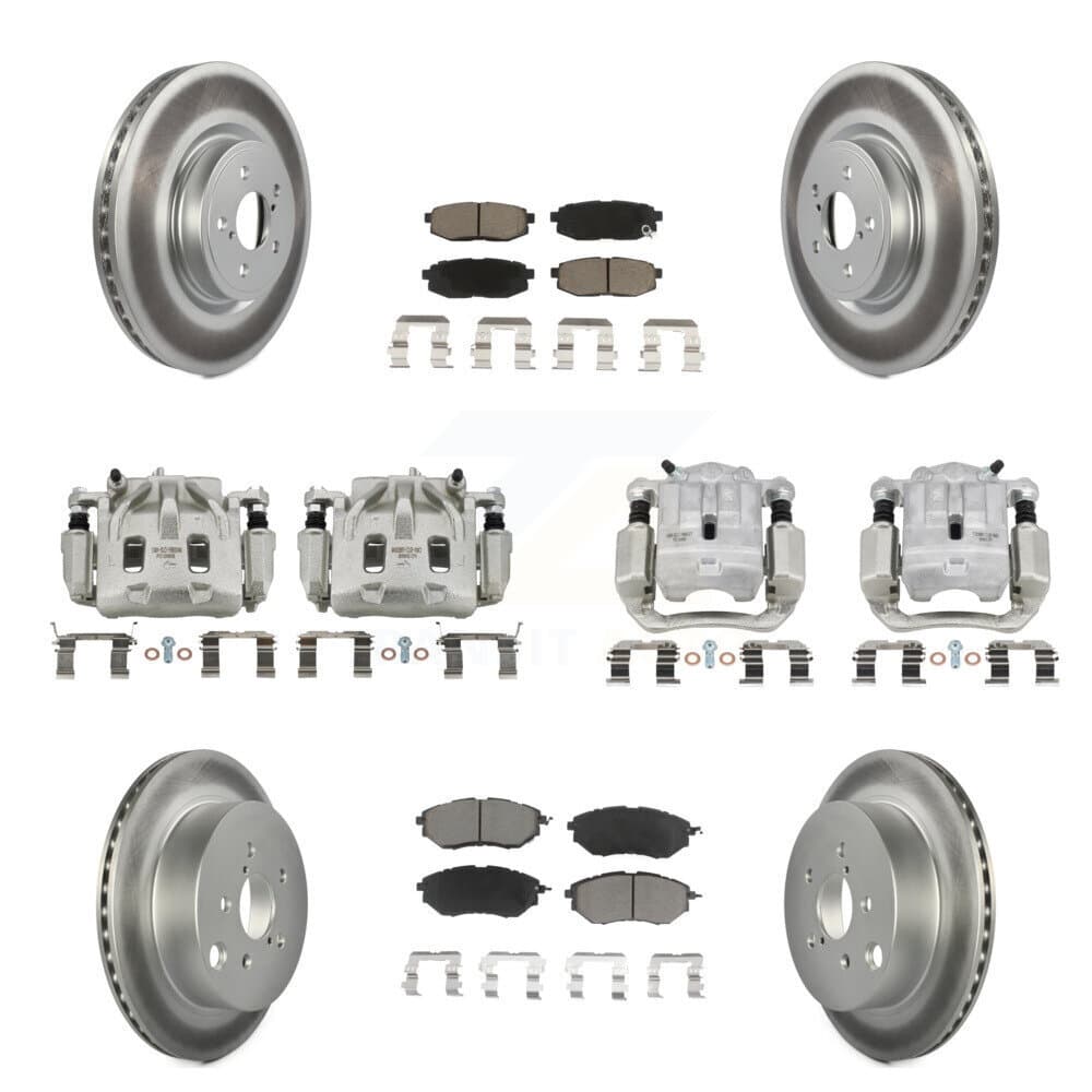 Transit Auto - KCG-100877C - Front and Rear Disc Brake Kits image 1