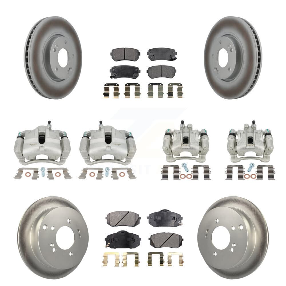 Transit Auto - KCG-100877T - Front and Rear Disc Brake Kits image 1