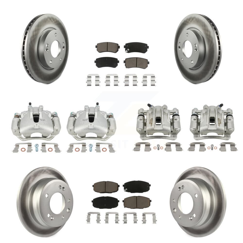 Transit Auto - KCG-100880C - Front and Rear Disc Brake Kits image 1