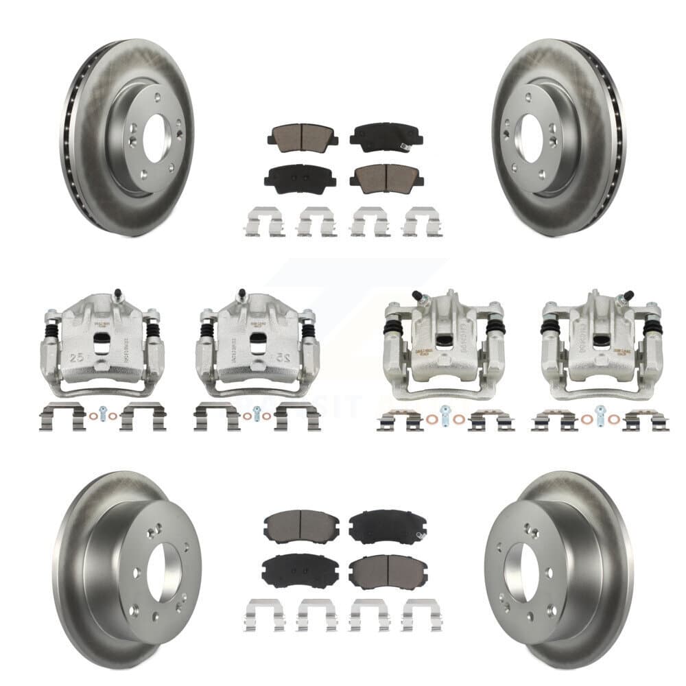 Transit Auto - KCG-100884C - Front and Rear Disc Brake Kits image 1