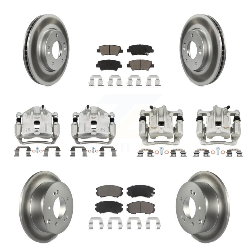 Transit Auto - KCG-100885C - Front and Rear Disc Brake Kits image 1