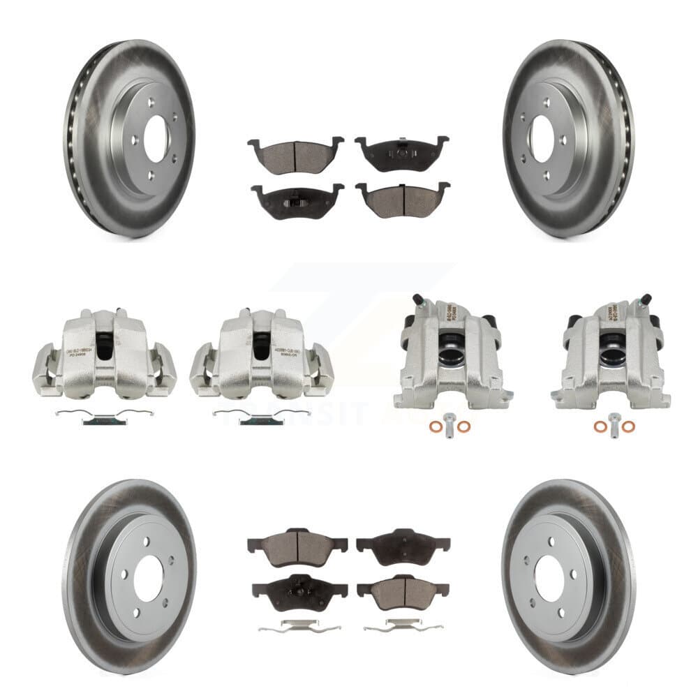 Transit Auto - KCG-100885P - Front and Rear Disc Brake Kits image 1