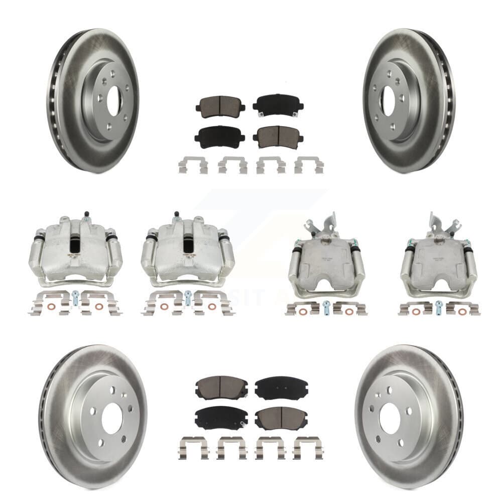 Transit Auto - KCG-100886C - Front and Rear Disc Brake Kits image 1