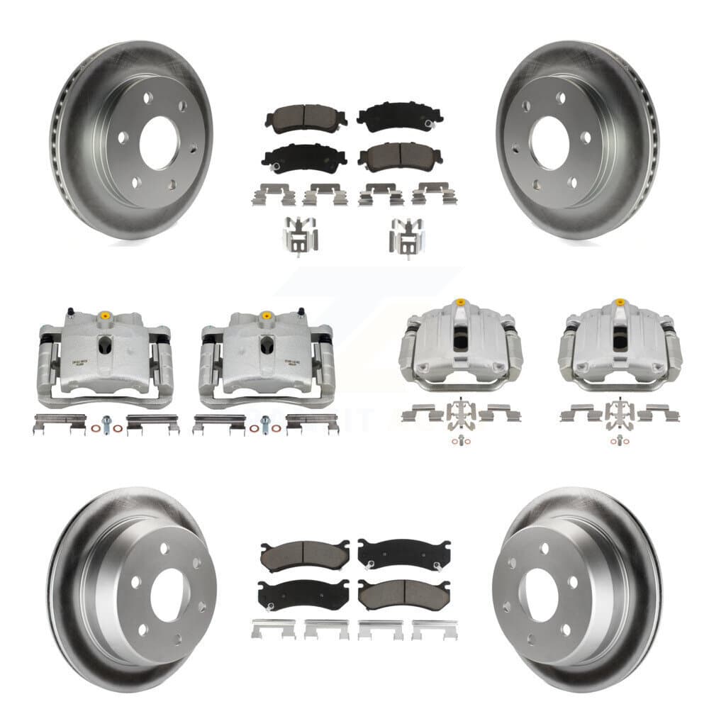 Transit Auto - KCG-100887C - Front and Rear Disc Brake Kits image 1