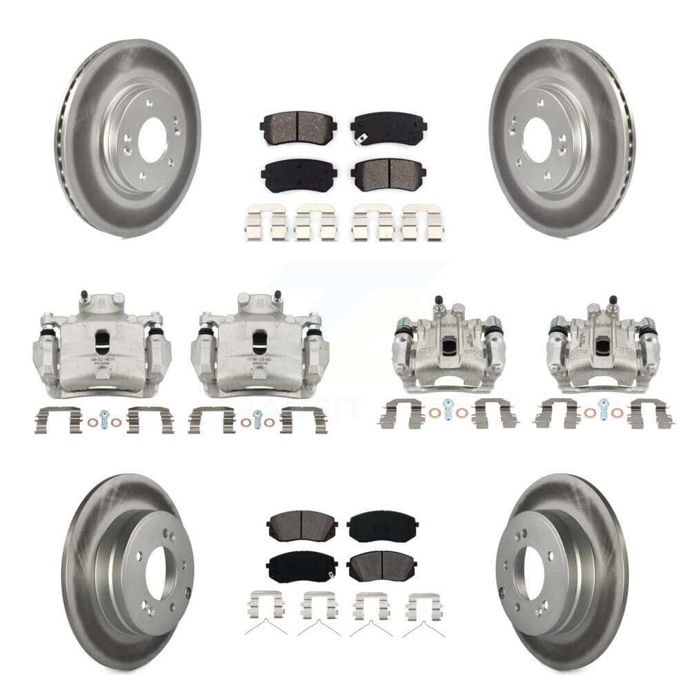 Transit Auto - KCG-100889S - Front and Rear Disc Brake Kits image 1