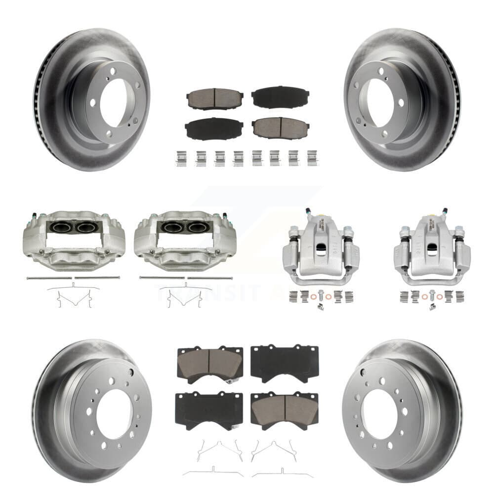 Transit Auto - KCG-100890C - Front and Rear Disc Brake Kits image 1