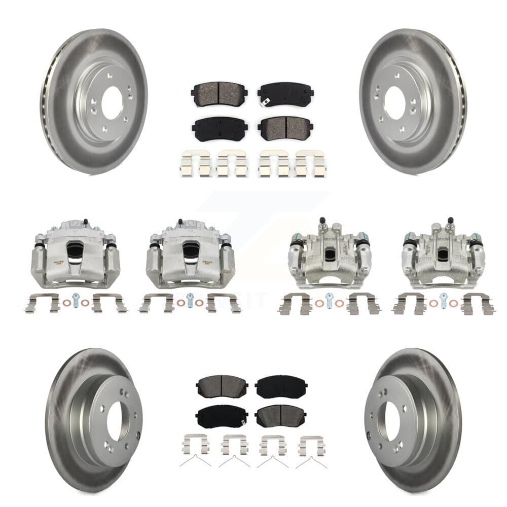 Transit Auto - KCG-100891S - Front and Rear Disc Brake Kits image 1