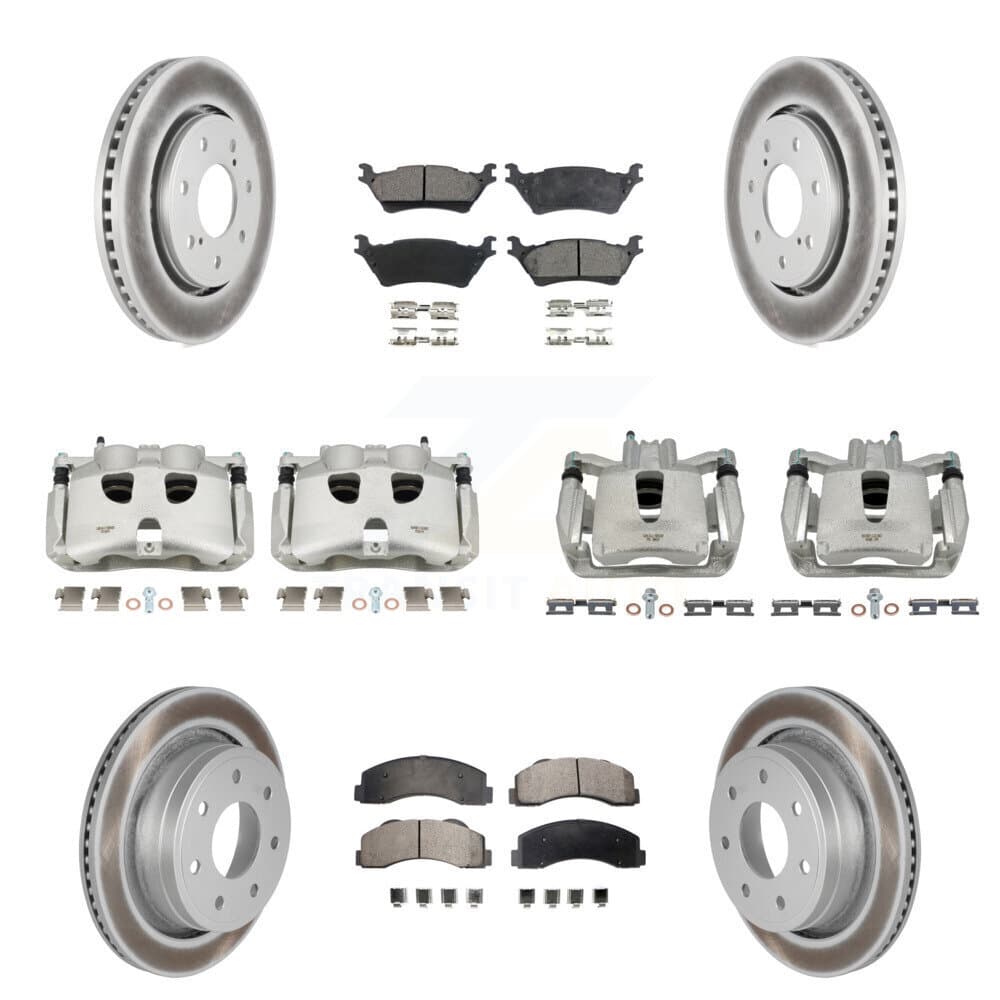Transit Auto - KCG-100893T - Front and Rear Disc Brake Kits image 1
