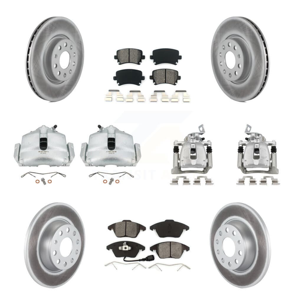 Transit Auto - KCG-100895S - Front and Rear Disc Brake Kits image 1