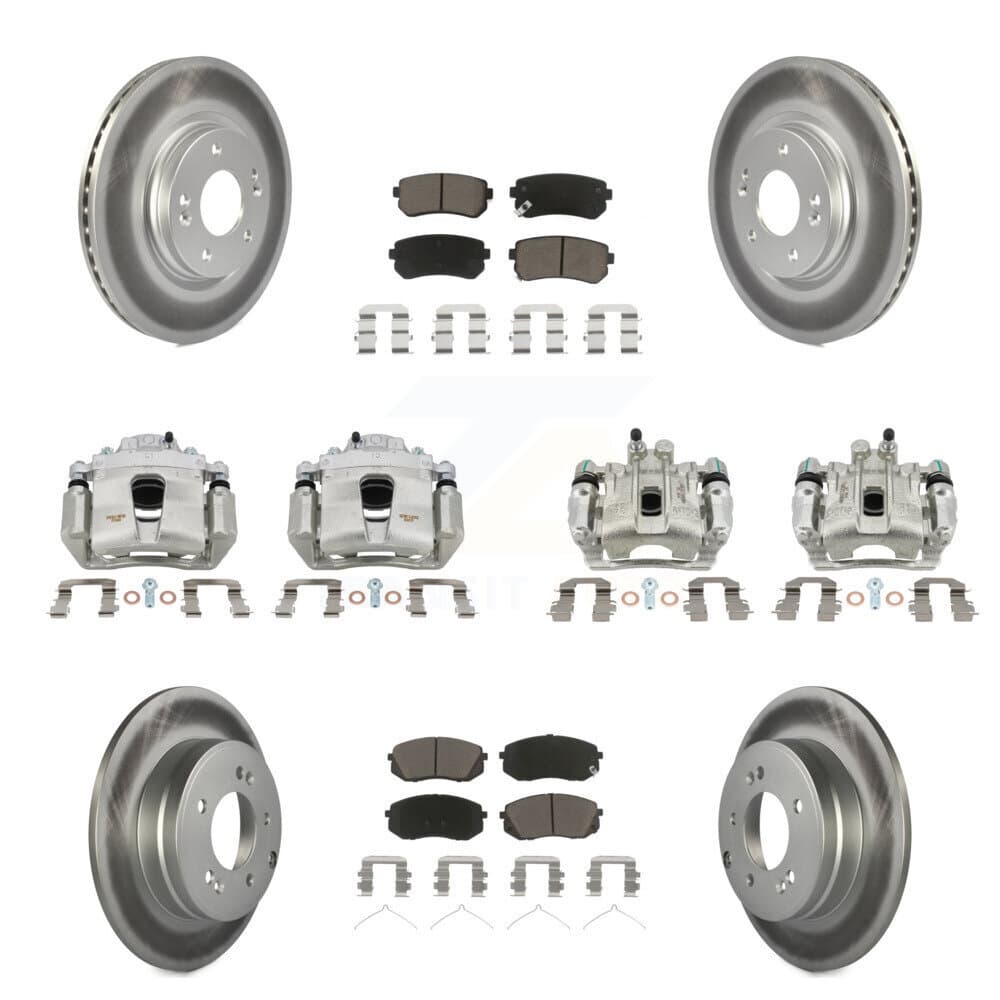 Transit Auto - KCG-100898C - Front and Rear Disc Brake Kits image 1