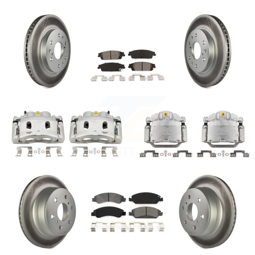 Transit Auto - KCG-100898S - Front and Rear Disc Brake Kits image 1