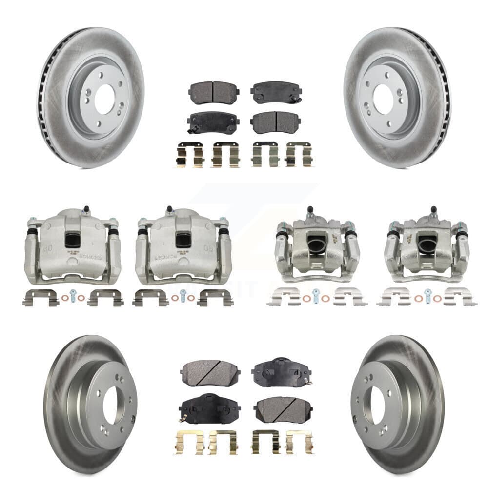 Transit Auto - KCG-100898T - Front and Rear Disc Brake Kits image 1