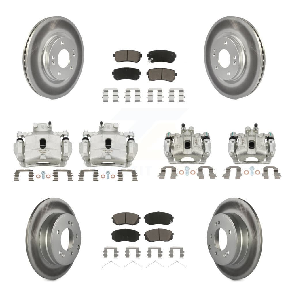 Transit Auto - KCG-100899C - Front and Rear Disc Brake Kits image 1