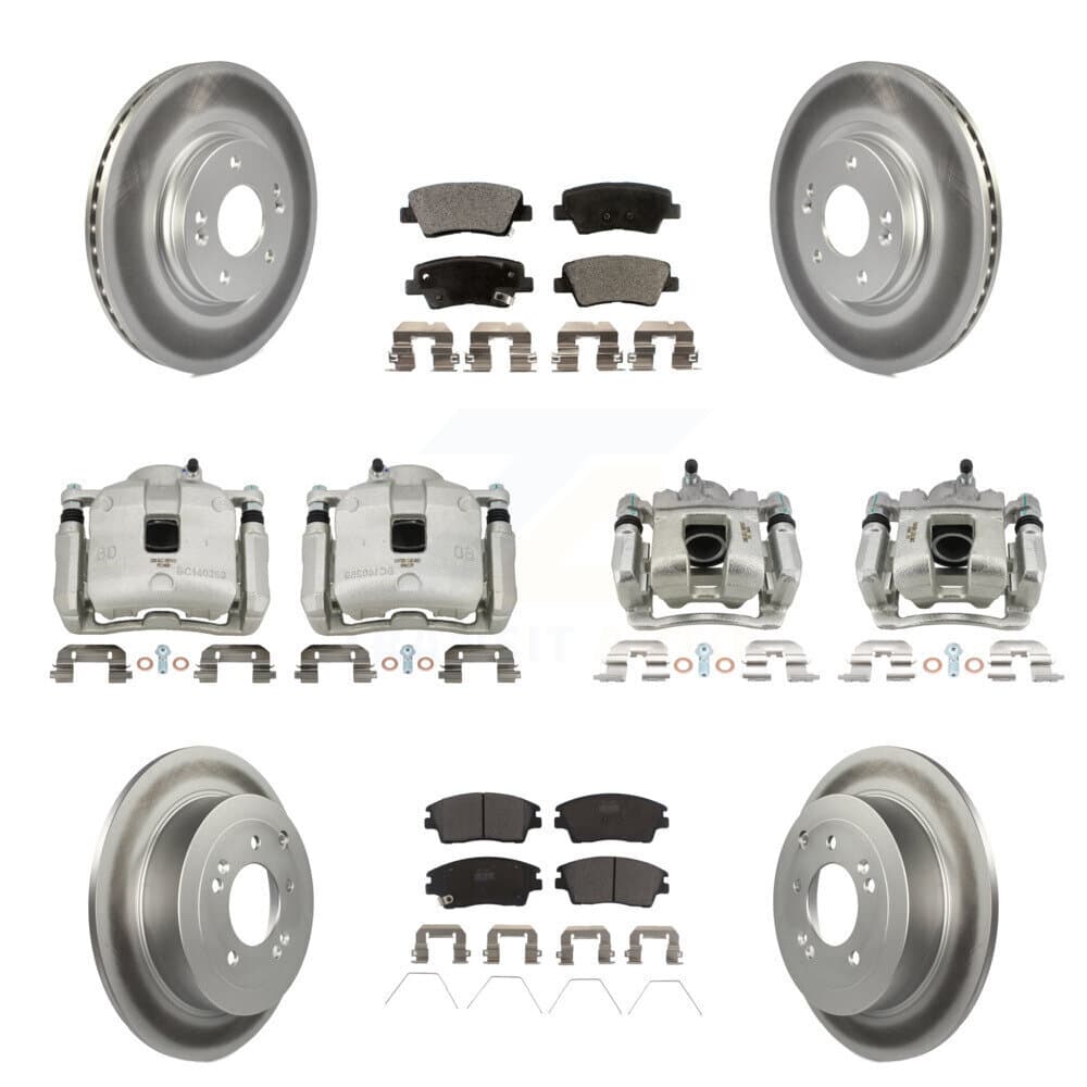 Transit Auto - KCG-100899T - Front and Rear Disc Brake Kits image 1