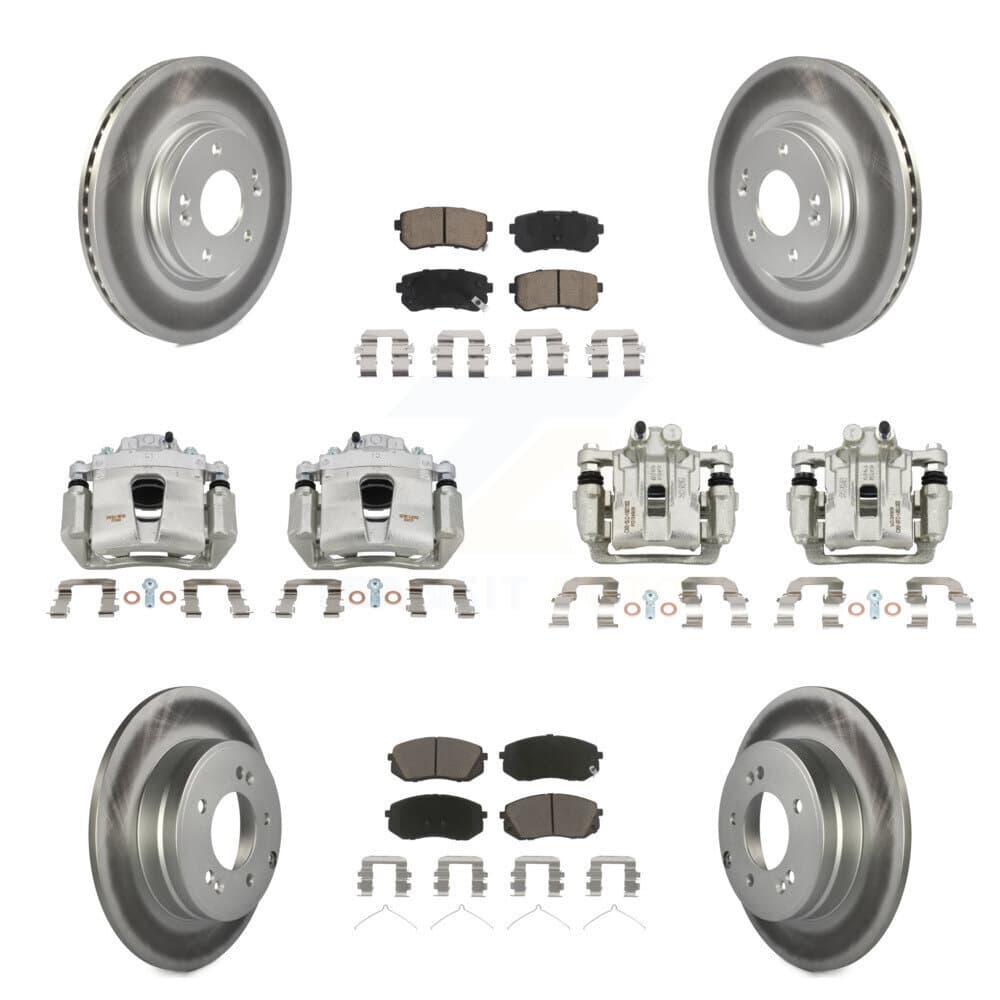 Transit Auto - KCG-100900C - Front and Rear Disc Brake Kits image 1