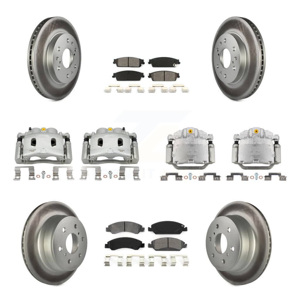 Transit Auto - KCG-100900S - Front and Rear Disc Brake Kits image 1
