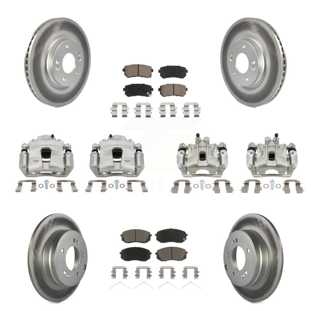 Transit Auto - KCG-100901C - Front and Rear Disc Brake Kits image 1