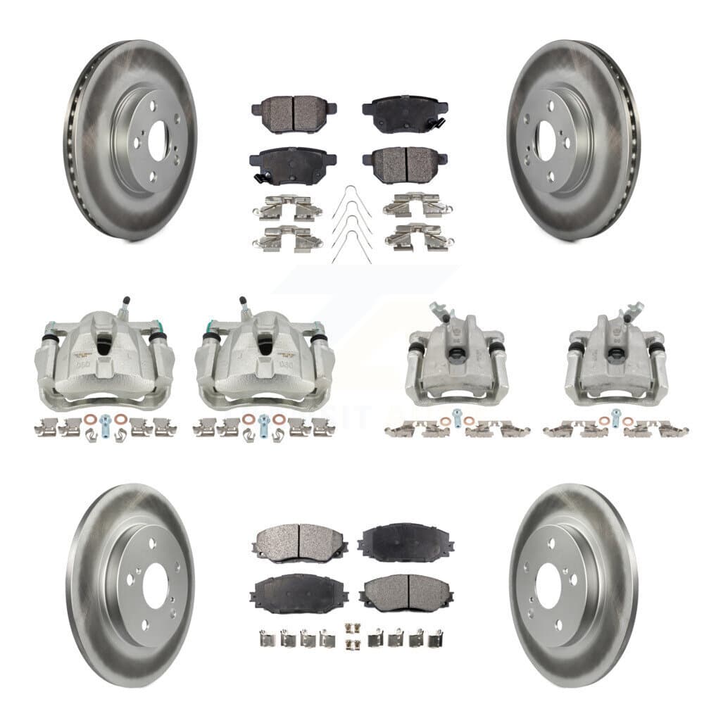 Transit Auto - KCG-100904P - Front and Rear Disc Brake Kits image 1