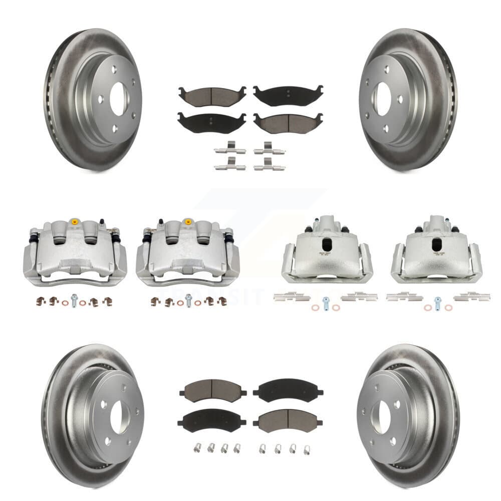 Transit Auto - KCG-100905C - Front and Rear Disc Brake Kits image 1