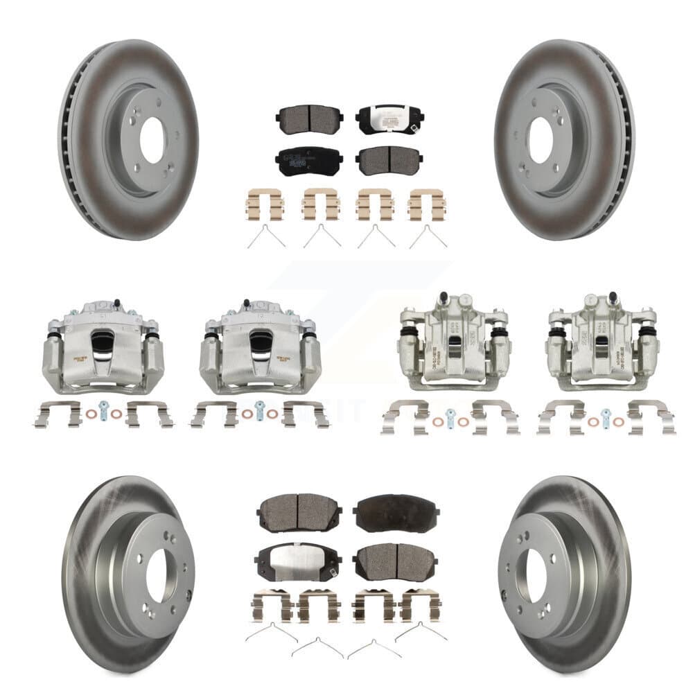 Transit Auto - KCG-100905T - Front and Rear Disc Brake Kits image 1
