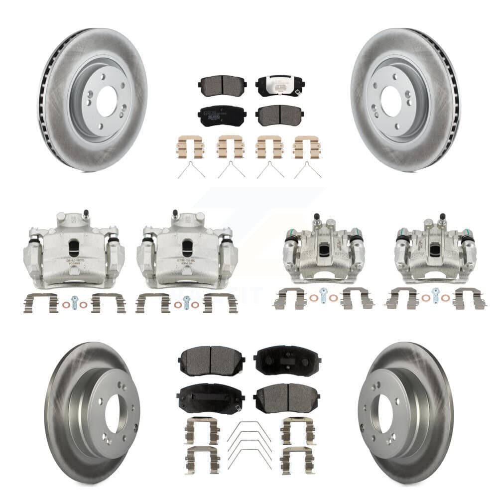 Transit Auto - KCG-100910T - Front and Rear Disc Brake Kits image 1