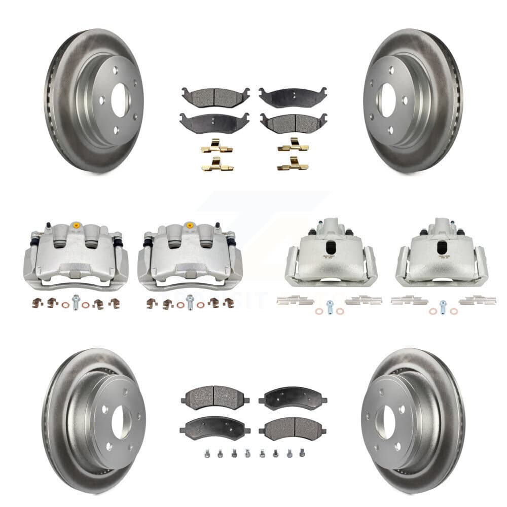 Transit Auto - KCG-100911T - Front and Rear Disc Brake Kits image 1