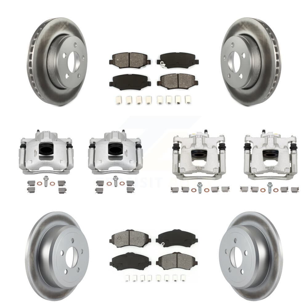 Transit Auto - KCG-100913S - Front and Rear Disc Brake Kits image 1