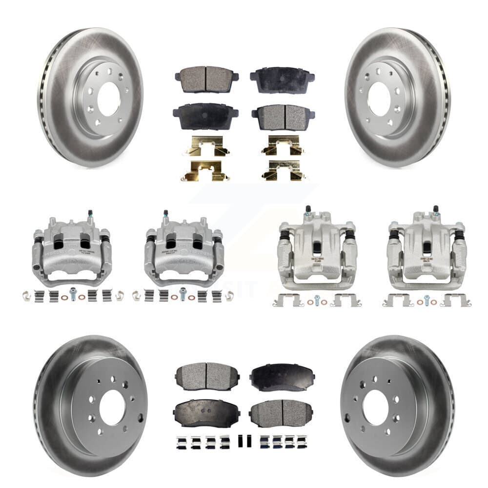 Transit Auto - KCG-100918T - Front and Rear Disc Brake Kits image 1