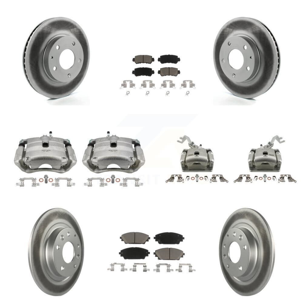 Transit Auto - KCG-100919C - Front and Rear Disc Brake Kits image 1