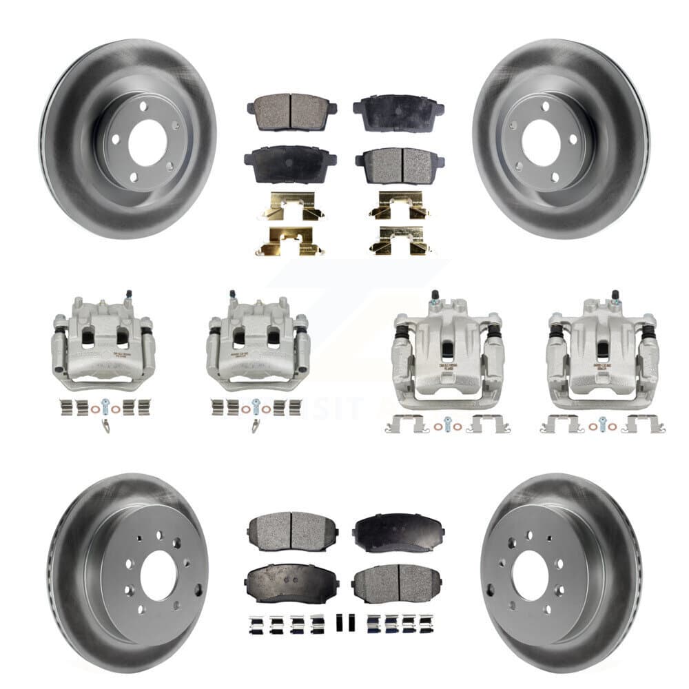 Transit Auto - KCG-100919T - Front and Rear Disc Brake Kits image 1