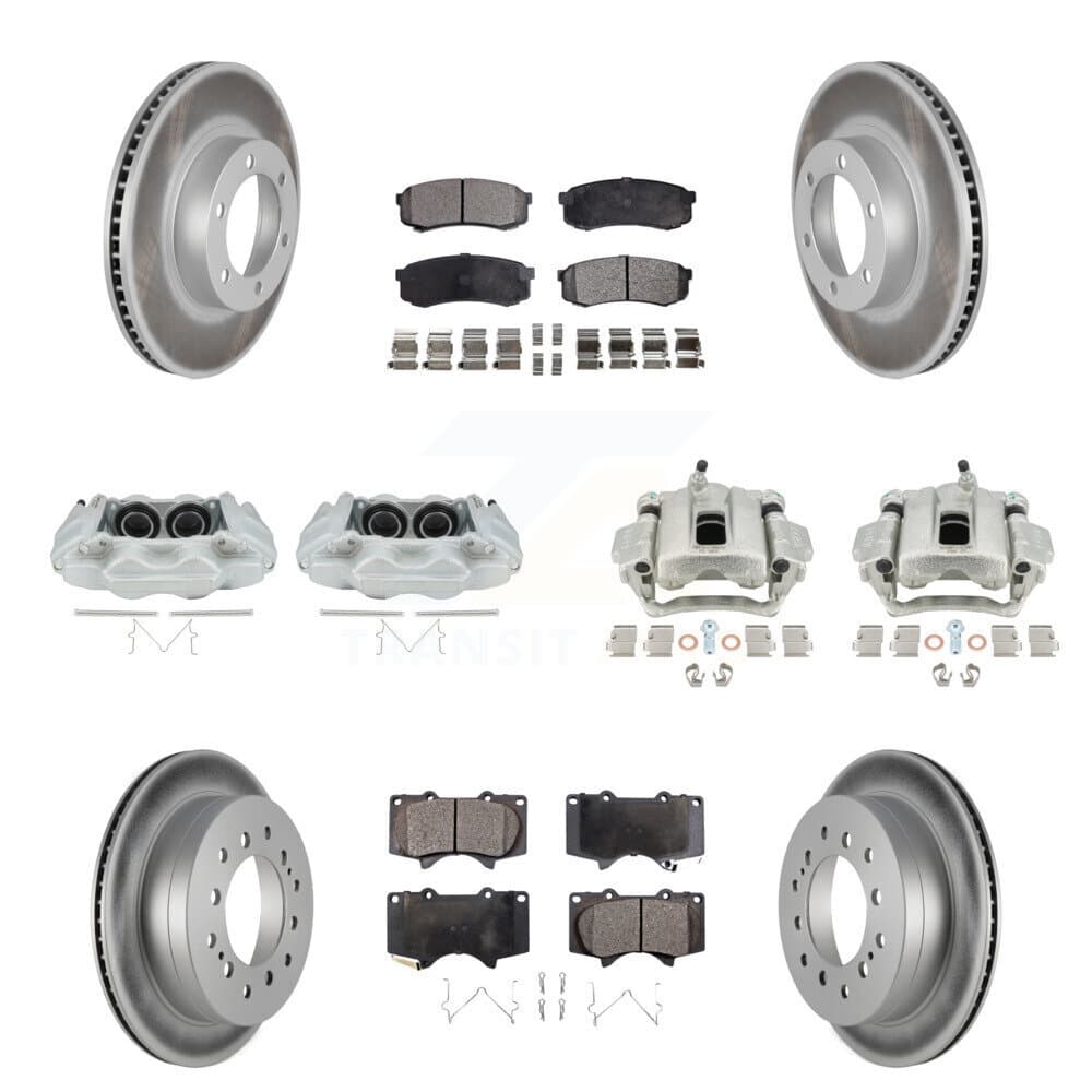 Transit Auto - KCG-100920P - Front and Rear Disc Brake Kits image 1