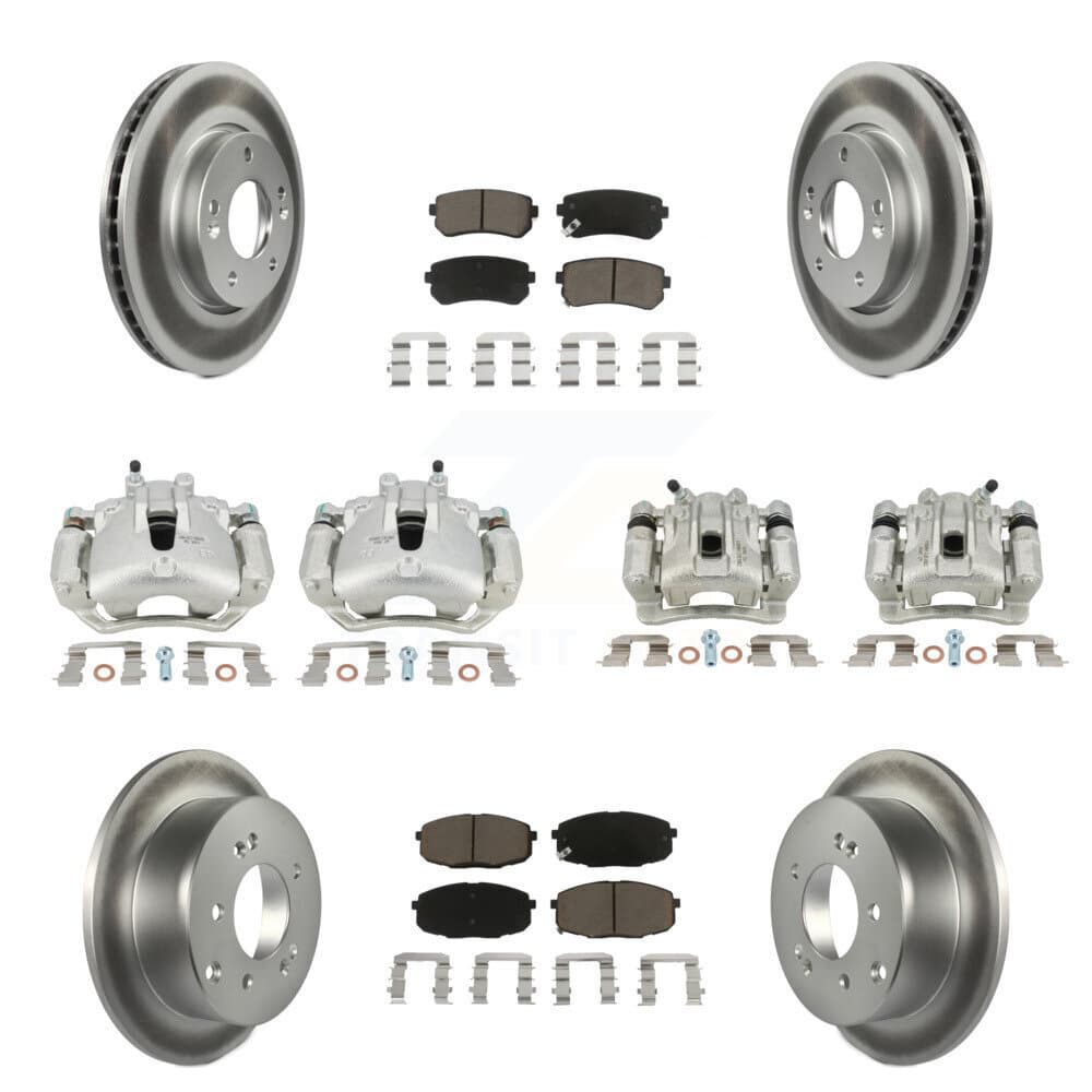 Transit Auto - KCG-100921C - Front and Rear Disc Brake Kits image 1