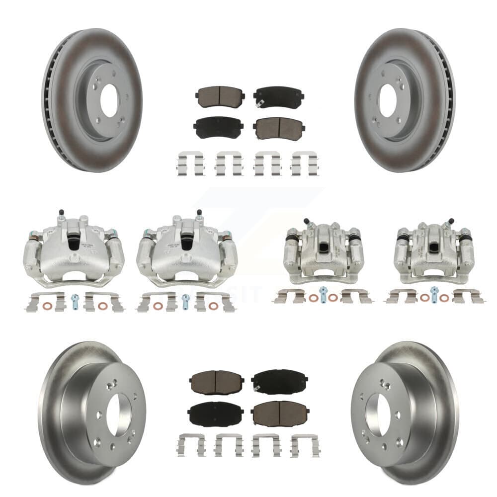 Transit Auto - KCG-100922C - Front and Rear Disc Brake Kits image 1