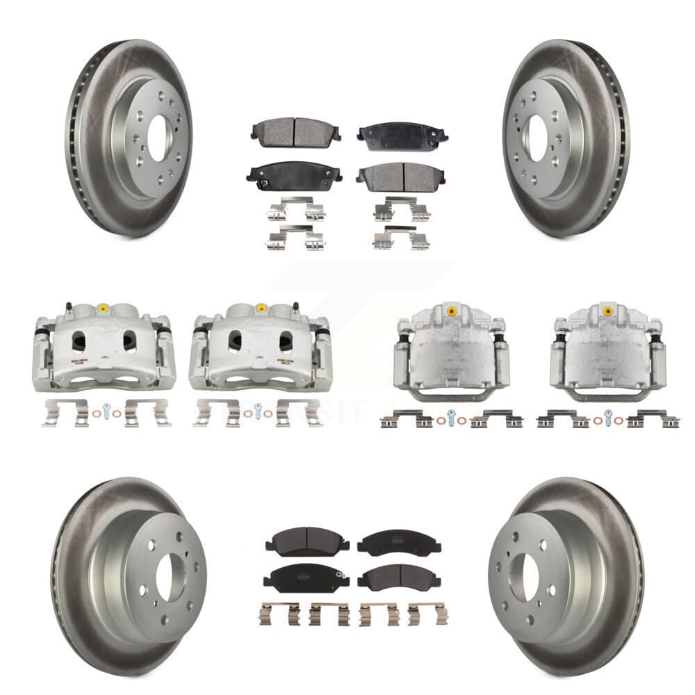 Transit Auto - KCG-100922P - Front and Rear Disc Brake Kits image 1