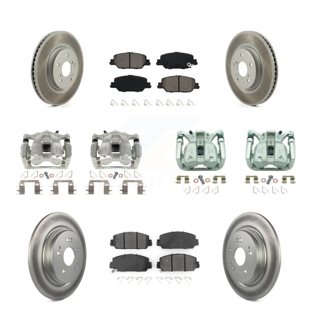 Transit Auto - KCG-100922S - Front and Rear Disc Brake Kits image 1