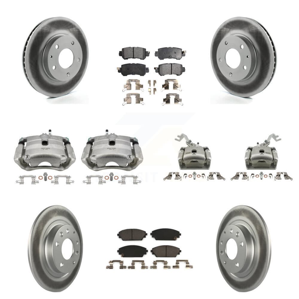 Transit Auto - KCG-100922T - Front and Rear Disc Brake Kits image 1