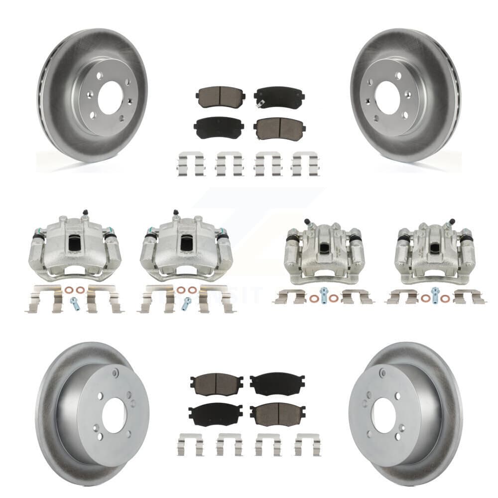 Transit Auto - KCG-100923C - Front and Rear Disc Brake Kits image 1