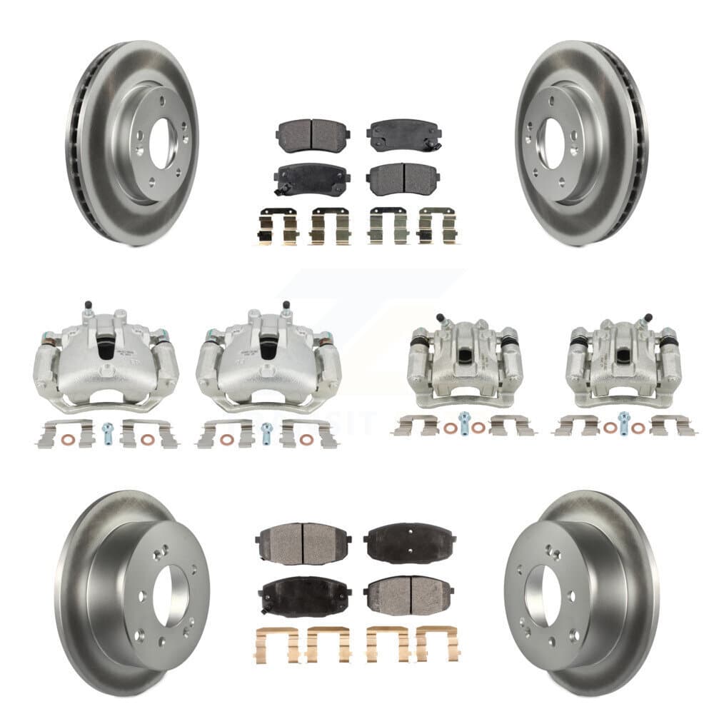 Transit Auto - KCG-100923T - Front and Rear Disc Brake Kits image 1