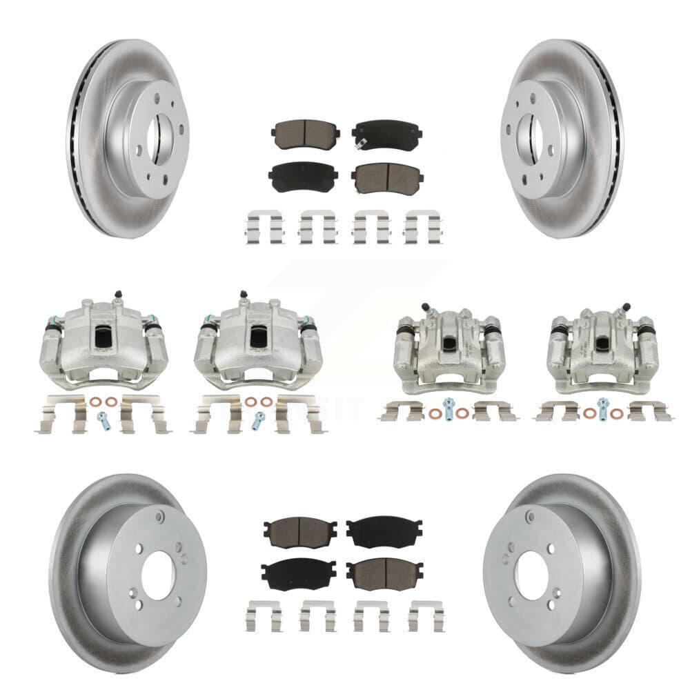 Transit Auto - KCG-100924C - Front and Rear Disc Brake Kits image 1