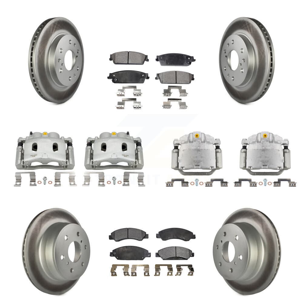 Transit Auto - KCG-100924P - Front and Rear Disc Brake Kits image 1