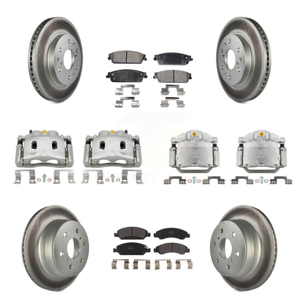 Transit Auto - KCG-100925P - Front and Rear Disc Brake Kits image 1