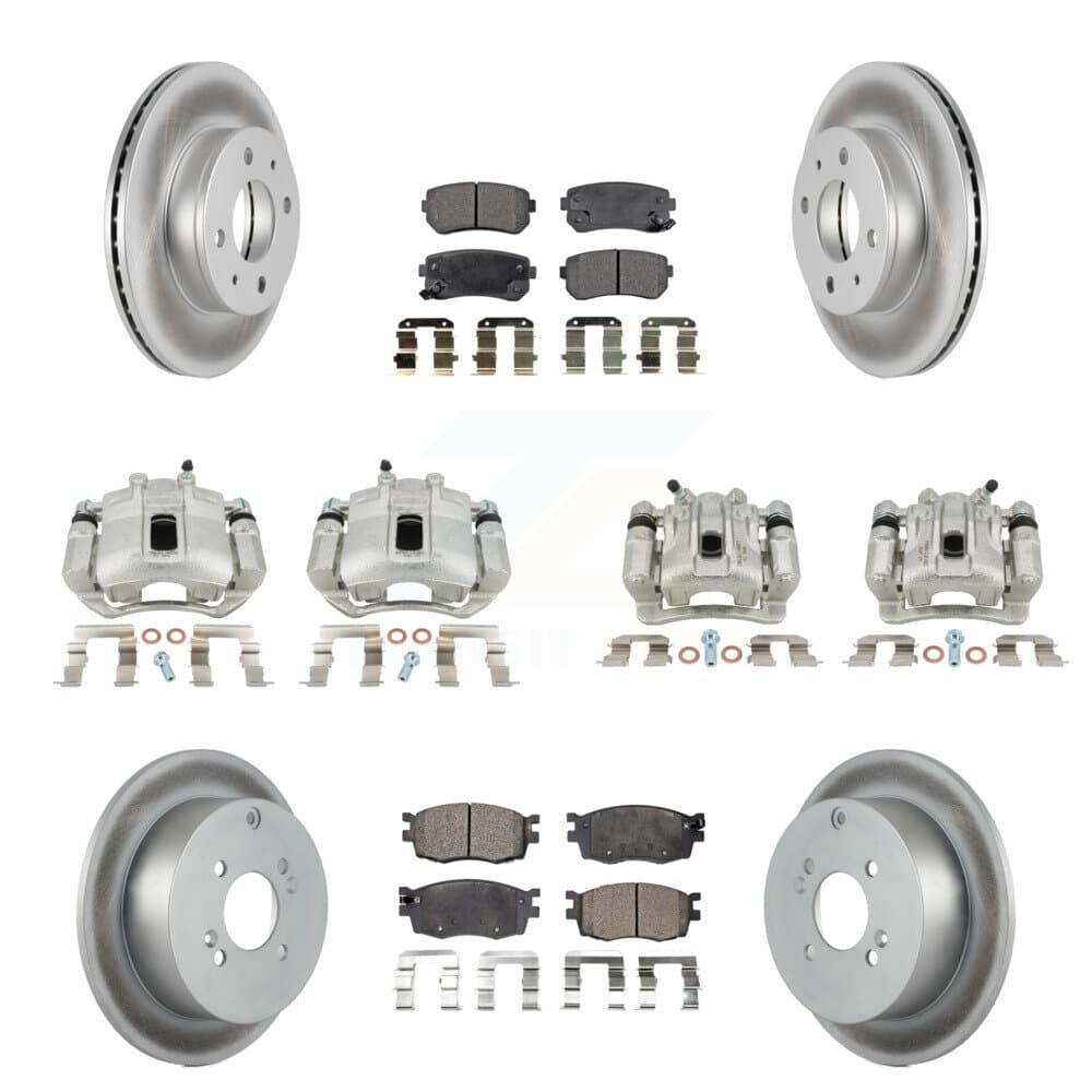 Transit Auto - KCG-100926T - Front and Rear Disc Brake Kits image 1